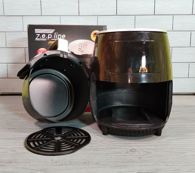 Аерофритюрница Zepline ZP-085 6л 3000W / Безмаслянная электрическая фритюрница ZP-085 фото