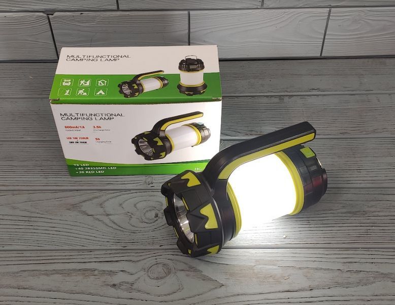 Фонарь кемпинговый с функцией Power Bank HC-261 / Фонарик - лампа переносной с ручкой HC-261 фото