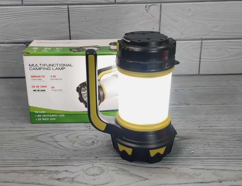Фонарь кемпинговый с функцией Power Bank HC-261 / Фонарик - лампа переносной с ручкой HC-261 фото