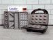 Мультипекарь 5в1 800Вт (гриль, вафли, сэндвичи, орехи, пончики) Sonifer SF-6151 / Мультимейкер элекрический SF-6151 фото 2