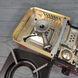 Портативная газовая горелка Mini Gas Stove ZX-001 (R86813) / Туристическая газовая плита R86813 фото 6