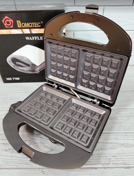 Вафельница электрическая 1000Вт DOMOTEC MS-7705/0505 MS-0505 фото