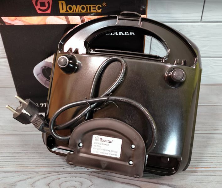 Вафельница электрическая 1000Вт DOMOTEC MS-7705/0505 MS-0505 фото