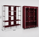 Шкаф складной тканевый на 3 секции Storage Wardrobe 88130 (130х45х175 см) 88130 фото 1