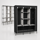 Шкаф складной тканевый на 3 секции Storage Wardrobe 88130 (130х45х175 см) 88130 фото 2