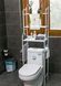 Полка-стеллаж напольная для туалета / Этажерка в туалет над унитазом Toilet Rack R30895 R30895 фото 4