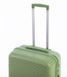 Средний дорожный чемодан полипропилен Travel world 36983М-GR (Green/Зеленый) на колесах и кодовым замком R36983М-GR фото 5