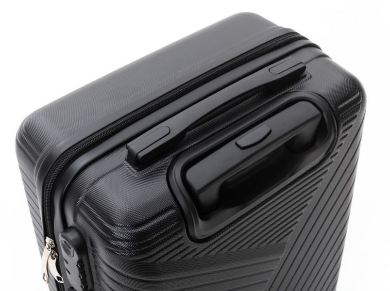 Малый дорожный чемодан ABS-пластик Travel World R33467S - BL (Черный) на колёсах R33467S - BL (Черный) фото