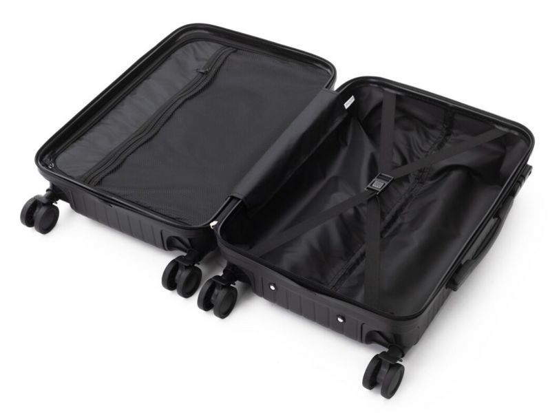 Малый дорожный чемодан ABS-пластик Travel World R33467S - BL (Черный) на колёсах R33467S - BL (Черный) фото