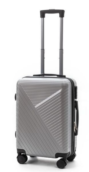 Набір дорожніх валіз 3 шт. ABS-пластик Travel World R33467-GR (сірий) на колесах R33467-GR (Серый) фото