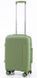 Малый дорожный чемодан полипропилен Travel world R36983S-GR (Green/Зеленый) на колесах и кодовым замком R36983S-GR фото 4
