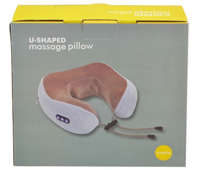 Массажная подушка для шеи (от аккумулятора) Massage Pillow SHAKE (WM-004) Массажер для шеи WM-004 фото