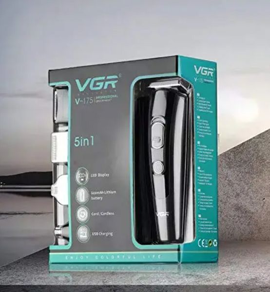 Машинка для стрижки VGR V-175 5в1 / Универсальная машинка для стрижки / Триммер V-175 фото