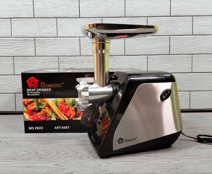 Мясорубка Domotec MS-2022 3000Вт с реверсивными функциями MS-2022 фото