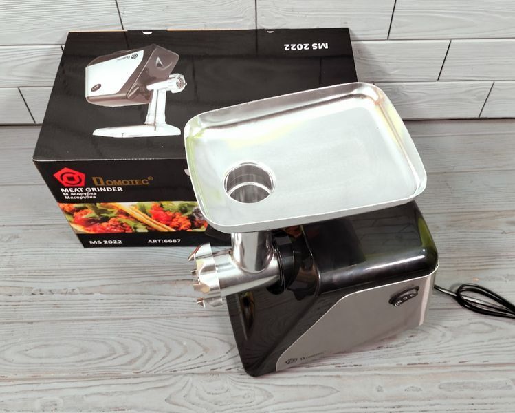 Мясорубка Domotec MS-2022 3000Вт с реверсивными функциями MS-2022 фото