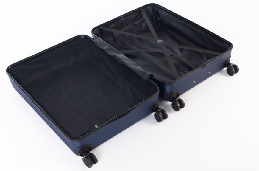 Велика дорожня валіза ABS-пластик Pierre Cardin R33424L-DB (Dark blue/Темно-синя) на колесах R33424L-DB фото