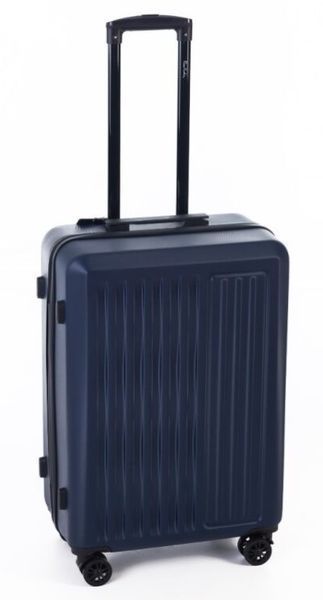Средний дорожный чемодан ABS-пластик Pierre Cardin R33424M-DB (Dark blue/Тёмно-синяя) на колёсах R33424M-DB фото