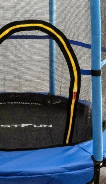 Спортивный батут диаметр 140 см Profi MS 3229 с защитной сеткой, детский батут MS 3229 фото