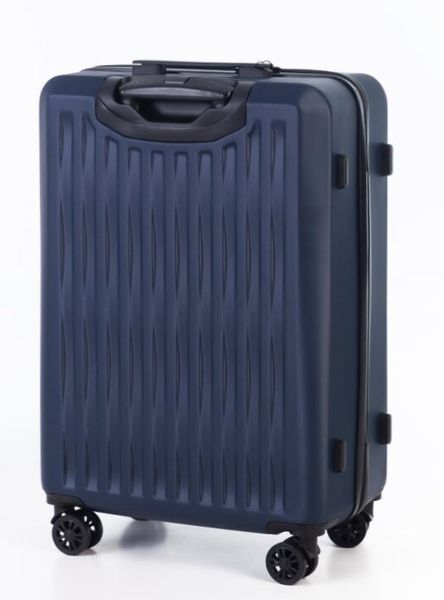 Средний дорожный чемодан ABS-пластик Pierre Cardin R33424M-DB (Dark blue/Тёмно-синяя) на колёсах R33424M-DB фото