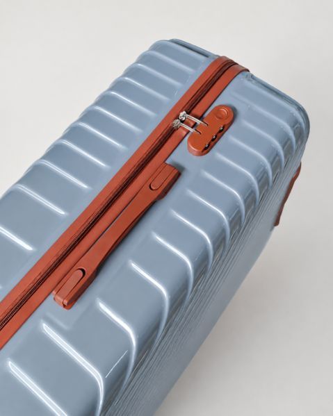 Дорожня валіза маленька S Travel World R42140-S-LB 55&times;38&times;23 см сріблясто-блакитний з коліщатками R42140-S-LB фото