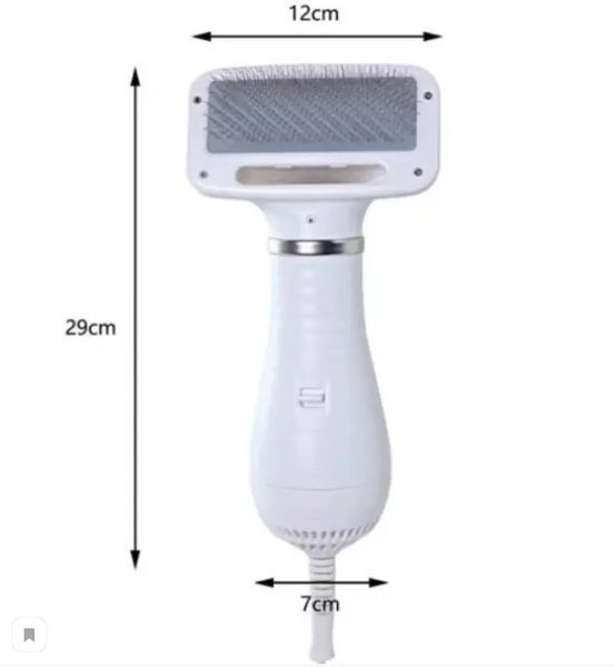 Универсальная Фен - расческа для шерсти животных PET GROOMING DRYER WN-10 фото