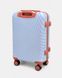 Дорожня валіза маленька S Travel World R42140-S-LB 55&times;38&times;23 см сріблясто-блакитний з коліщатками R42140-S-LB фото 4