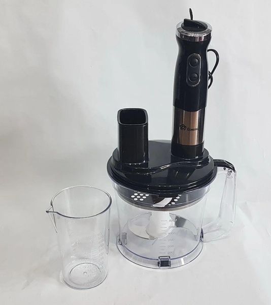 Багатофункціональний занурювальний блендер DOMOTEC MS-5106 800 Вт кухонний комбайн 5 в 1 5106 фото