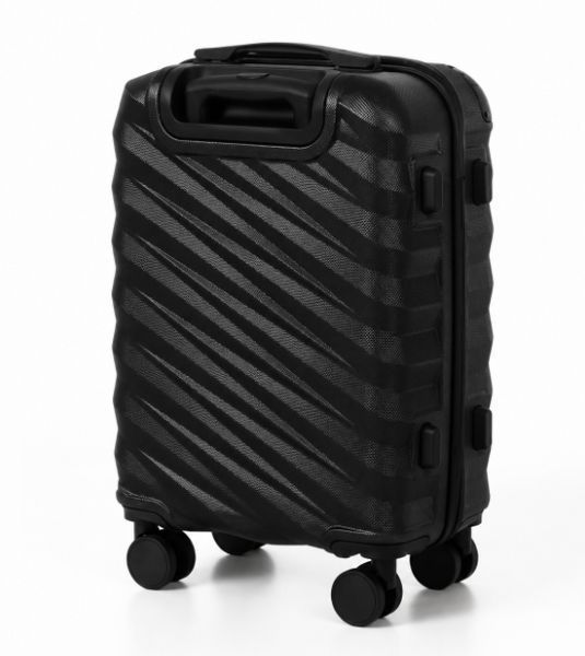 Валіза дорожня мала Travel World R37244-S-BK чорний розмір S з ABS-пластику R37244-S-BK фото