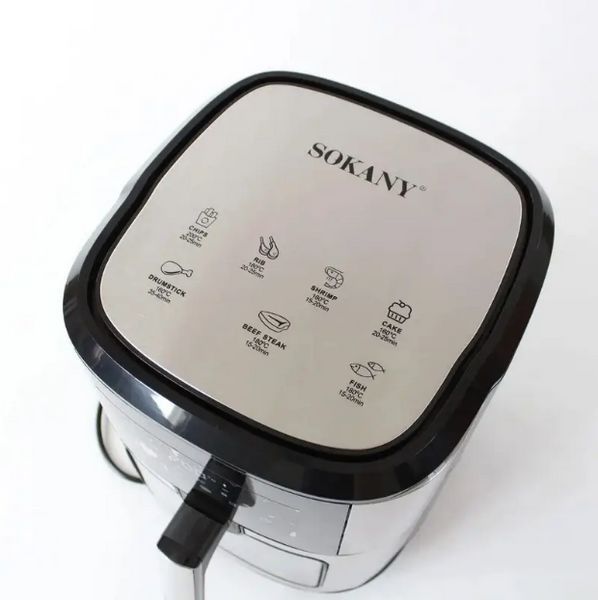 Аерофритюрниця Sokany SK-10042 8.5 л, 1800 Вт, багатофункціональна мультипіч для дому SK-10042 фото