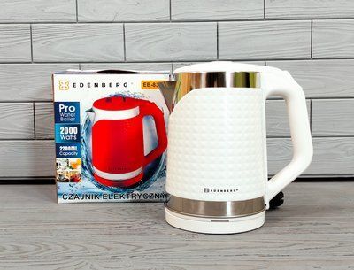 Електричний чайник 2.2 л 2000 Вт Edenberg EB-83531/Мелаховик для дому, офісу, дачі EB-83531-черн фото