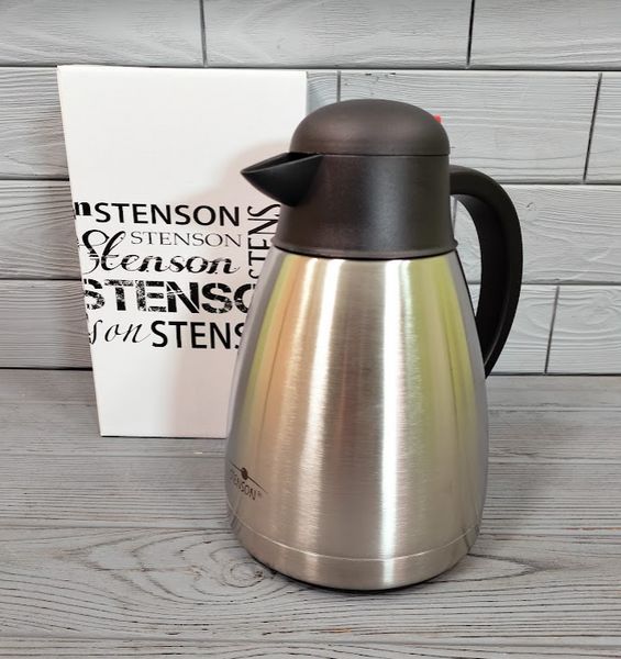 Термос вакуумный железный 1.2 л Stenson MT-4511 / Термос для питья с нержавеющей стали MT-4511-1.2 фото