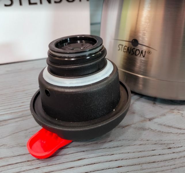 Термос вакуумный железный 1.2 л Stenson MT-4511 / Термос для питья с нержавеющей стали MT-4511-1.2 фото