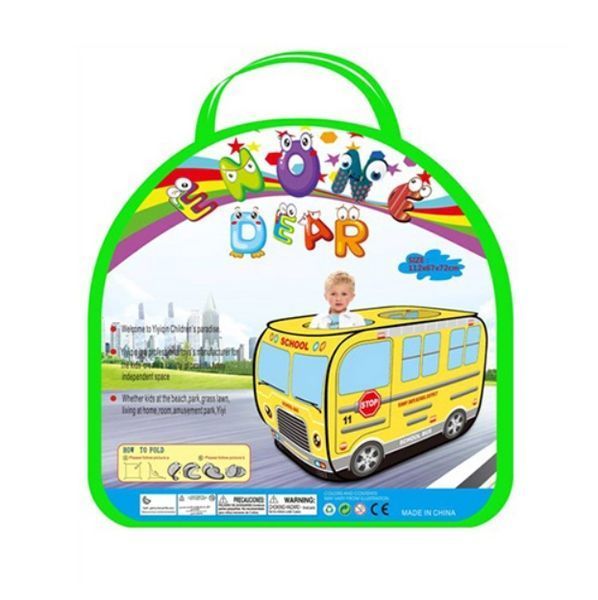 Дитячий ігровий намет Bambi MR 0340 Шкільний автобус MR 0340 фото