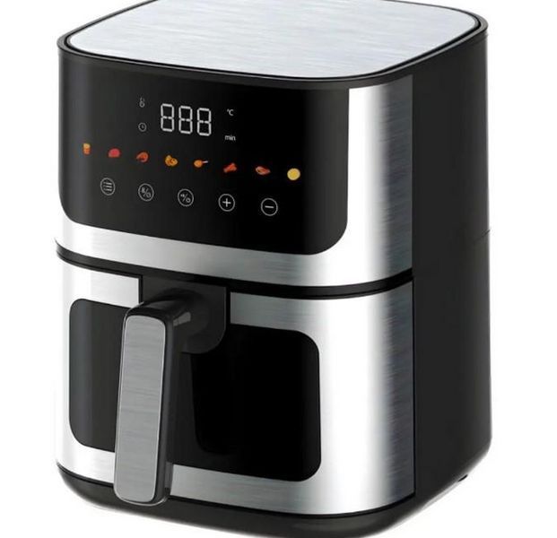Мультипiч Rainberg RB-2268 8 л, 4200W &mdash; безмасляна аерофритюрниця з регулюванням температури RB-2268 фото