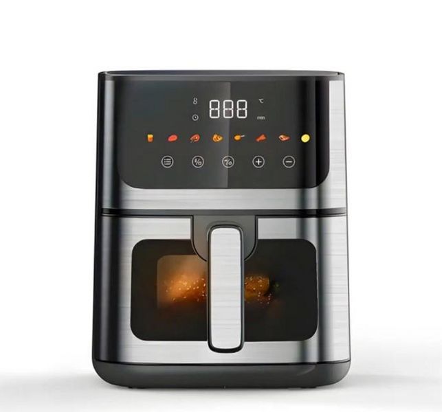 Мультипiч Rainberg RB-2268 8 л, 4200W &mdash; безмасляна аерофритюрниця з регулюванням температури RB-2268 фото