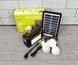 Сонячна станція/ліхтар-світильник акумуляторний з PowerBank + 3 лампочки EP-392 EP-392 фото 3