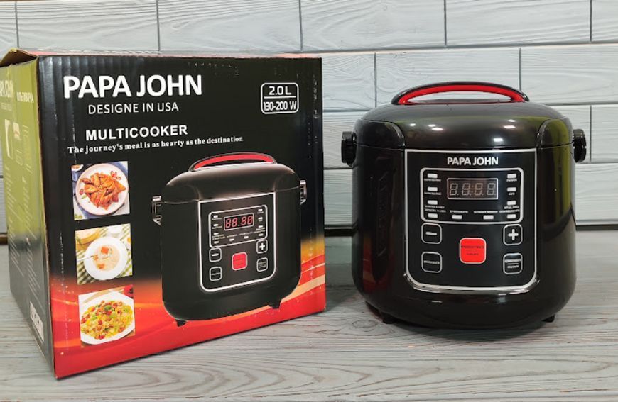 Мультиварка 12V автомобильная от прикуривателя на 2 литра Papa John A-1467 / Мультиварка в машину A-1467 фото