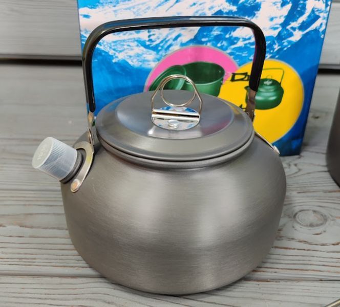 Набор посуды для пикника и туризма Cooking Set DS-308 (9 предметов) / Посуда для путешествий DS-308 фото