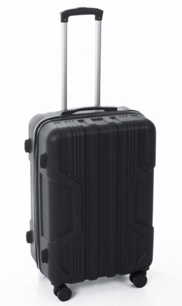 Середня дорожня валіза ABS-пластик Travel World R33423M-BL (Black/Чорний) на колесах R33423M-BL фото