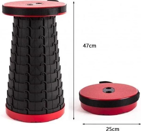 Портативный выдвижной складной стул Retractable Folding Stools Туристический стул GR-3985 фото
