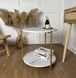 Журнальний квадратний столик Modern Home M50267, 2 яруси, 40&times;40&times;43 см, компактний і стильний M50267 фото 3