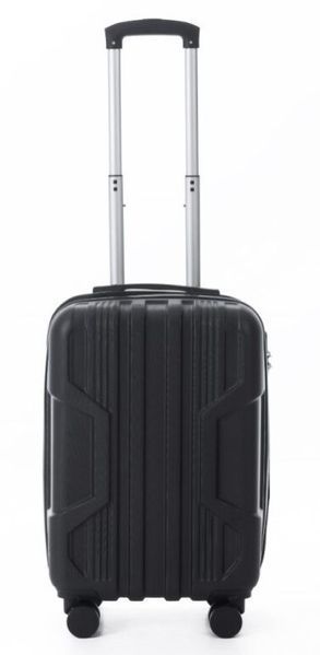 Чорна мала валіза на колесах Travel World R33423S-BL з ABS-пластику R33423S-BL фото
