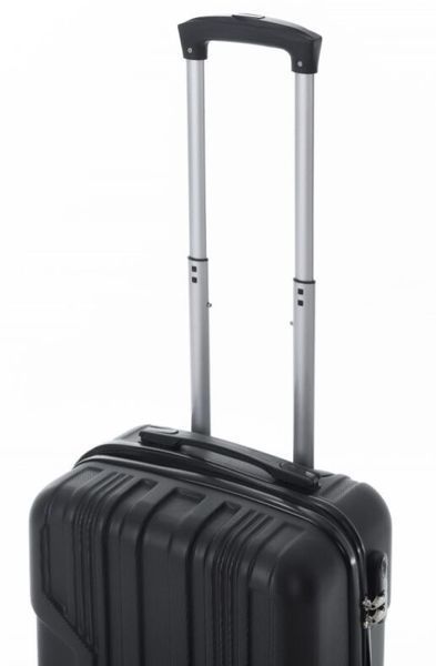 Чорна мала валіза на колесах Travel World R33423S-BL з ABS-пластику R33423S-BL фото