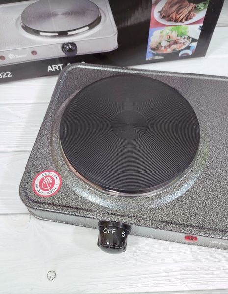 Плита електрична двухкомфорная Domotec MS-5822 MS-5822 фото