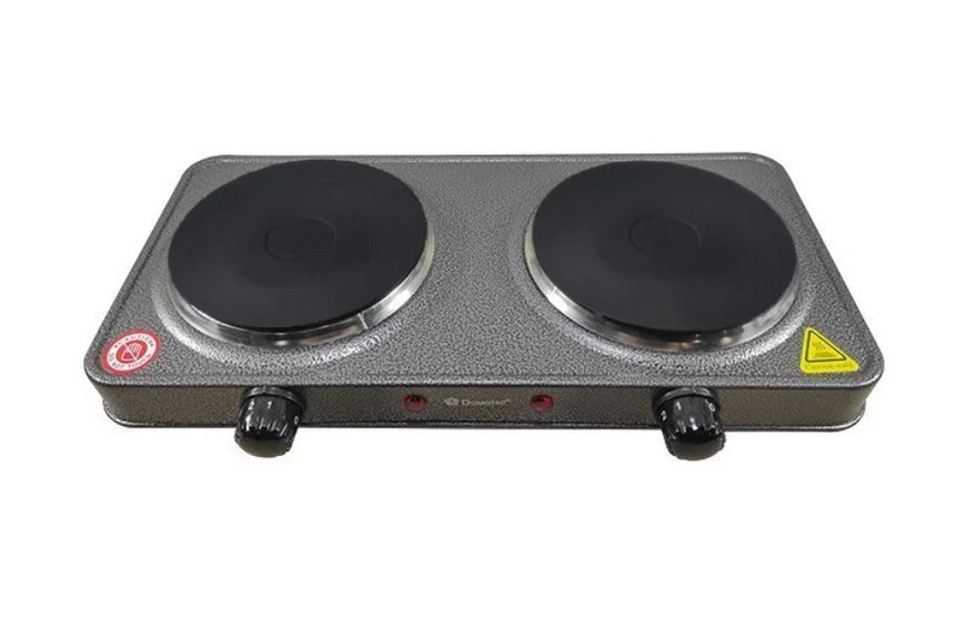Плита електрична двухкомфорная Domotec MS-5822 MS-5822 фото