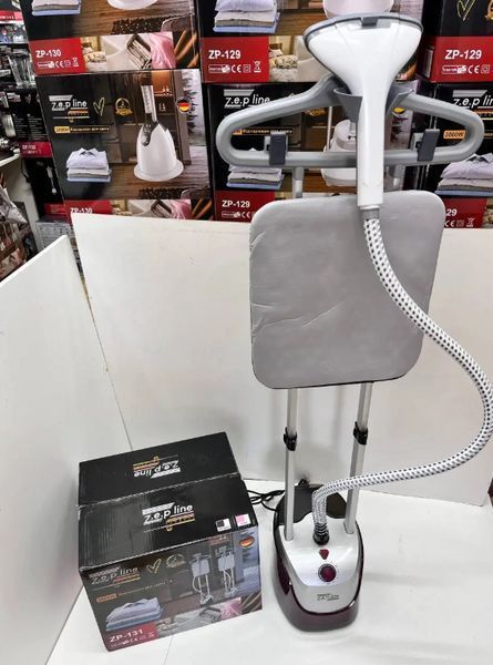 Відпарювач вертикальний зі стійкою для одягу 3500W Zepline ZP-131 (Бордовий) ZP-131 Бордо фото
