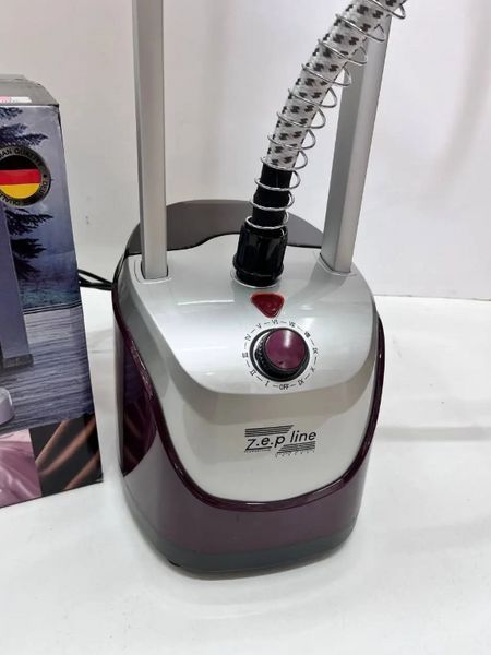 Відпарювач вертикальний зі стійкою для одягу 3500W Zepline ZP-131 (Бордовий) ZP-131 Бордо фото