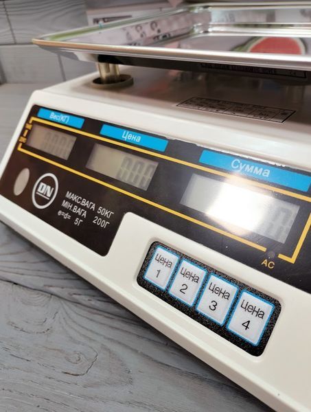 Торговельні ваги A-Plus SC-1655 50 кг для зважування продуктів і товарів SC-1655 фото