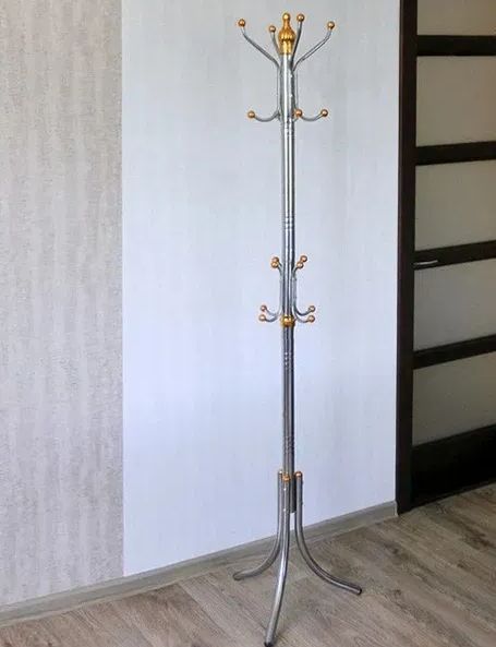 Підлогова вішалка - стійка для одягу Coat Rack 16 крючков CR-105 фото