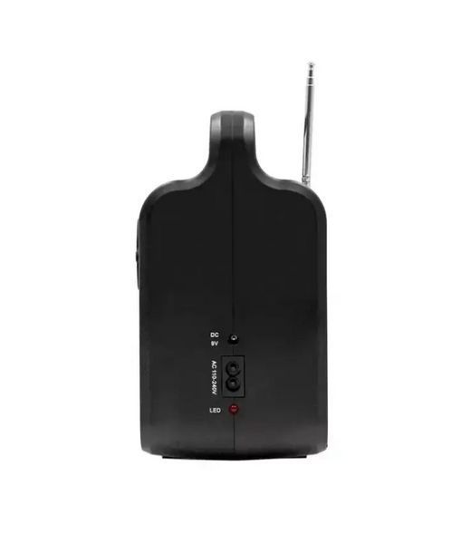 Фонарь - Power Bank, радио-блютуз с солнечной панелью 9V 3W + 3 лампочки EP-371B / Мощный фонарик аварийный EP-371B фото